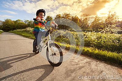 第一次开始骑自行车