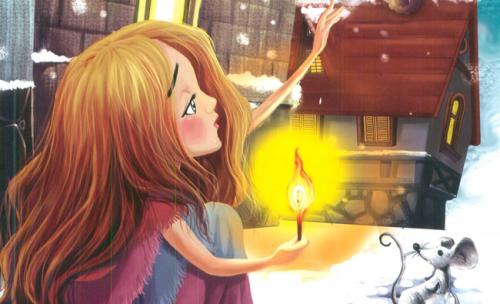 火柴的小女孩继续写作