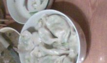 第一次包饺子200字