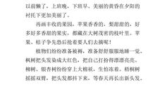 春天的田野作文300字