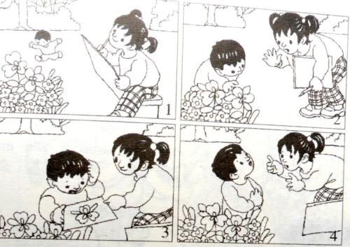 看图片写二年级