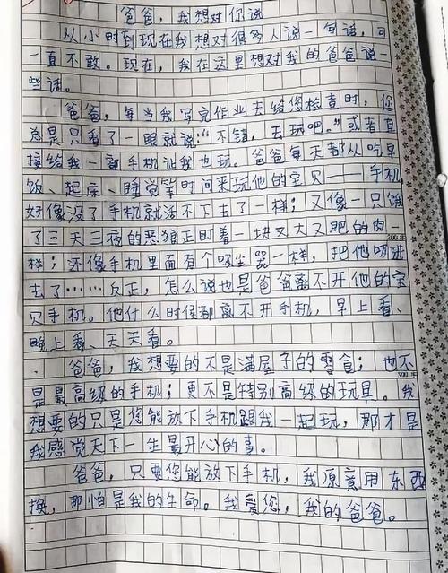 我父亲的作文600字