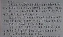 我给祖国的一封信