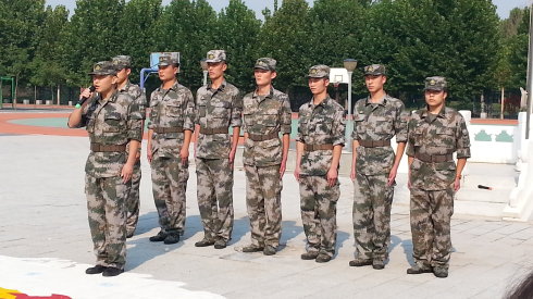 我的军事训练生活