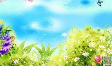 春天公园景色作文