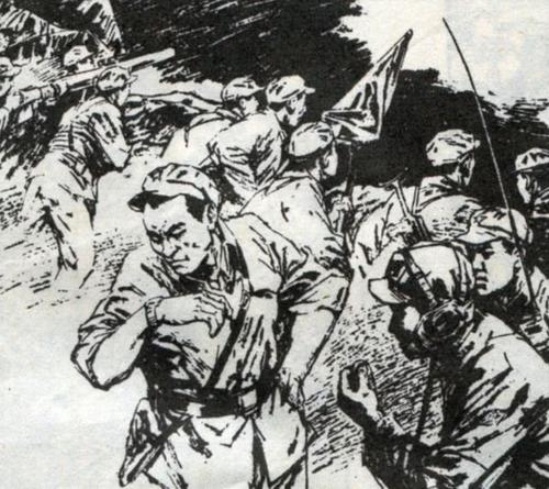 看了董存瑞的英雄事迹