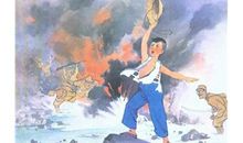 抗日小英雄读后感