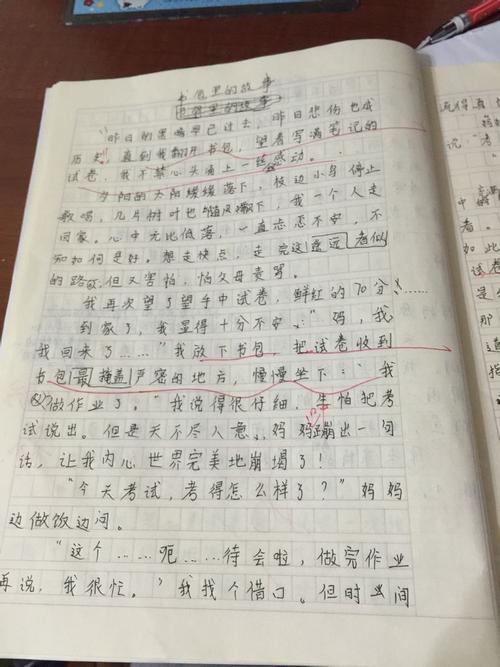 我的老师和我的故事作文