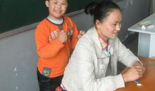 我的老师像妈妈