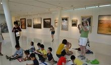 参观美术馆作文