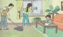 家庭大扫除作文