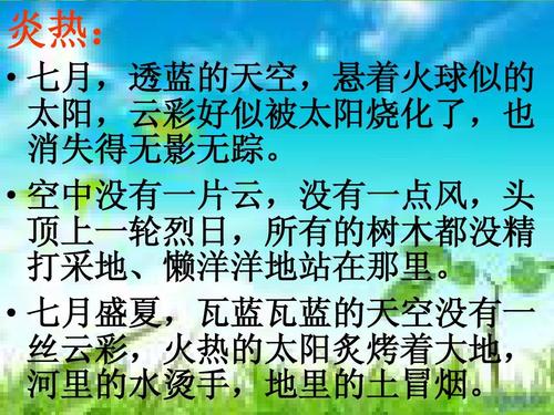 组成美丽的夏天