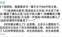 什么去哪儿了作文