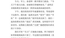 一次大扫除作文