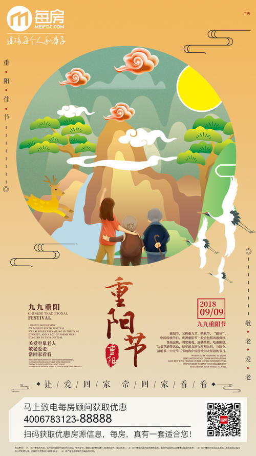 我的朋友圈谈论重阳节的生日