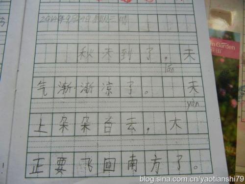 故乡秋300词作文