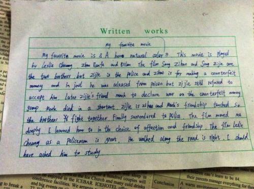 电影观后感英文版