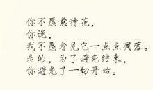 顾城的诗读后感