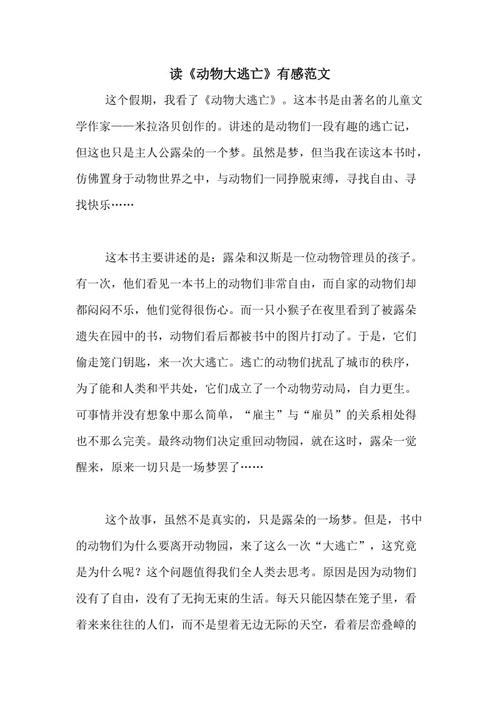 关于六年级逃生的思考