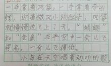 小学生放风筝的作文