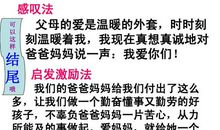 体现父母之爱的作文