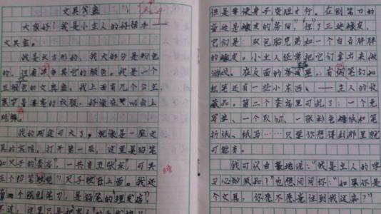 自述文具盒600字