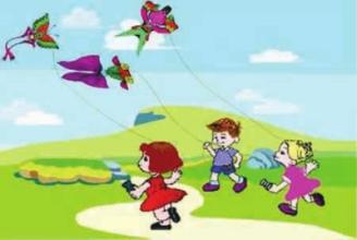 风筝飞行组成800字