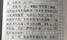 我的一天作文500字