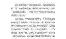 家乡变了作文300字