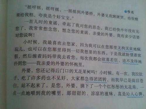 我的同班同学作文100字