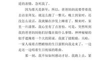 难忘的一天作文600字