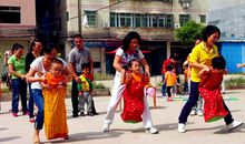 运动会袋鼠跳作文