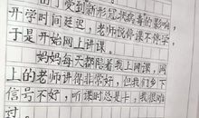 小学三年级日记300字