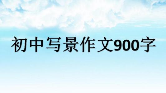 初中生的风景构成