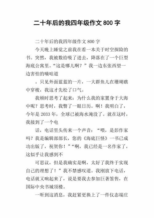 夏天在这里800字