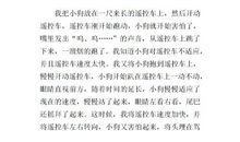 五年级作文小狗