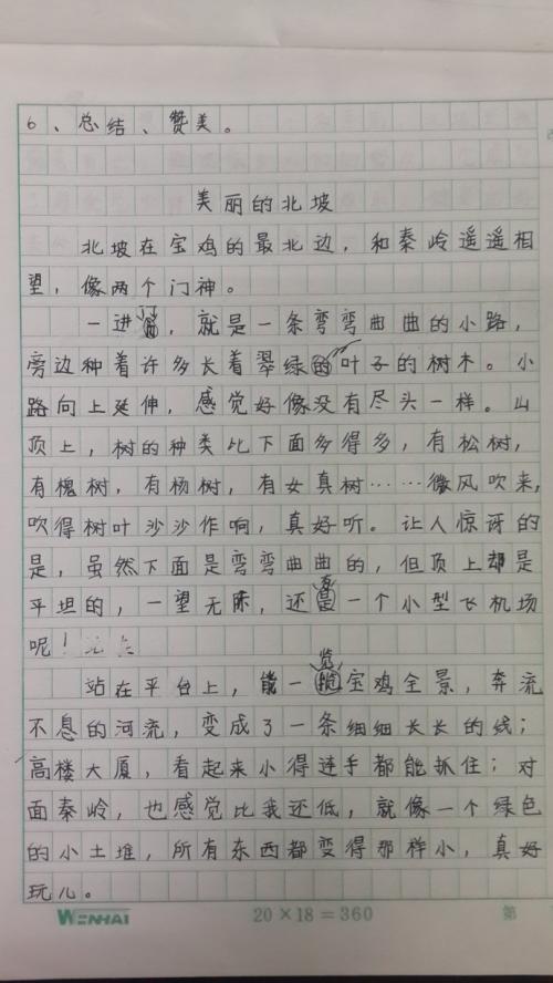 景观构图500字
