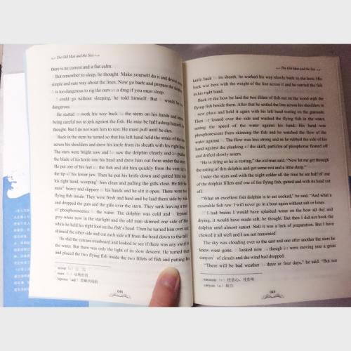 老人与海读后感英文版