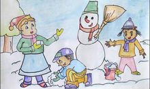 二年级作文下雪了