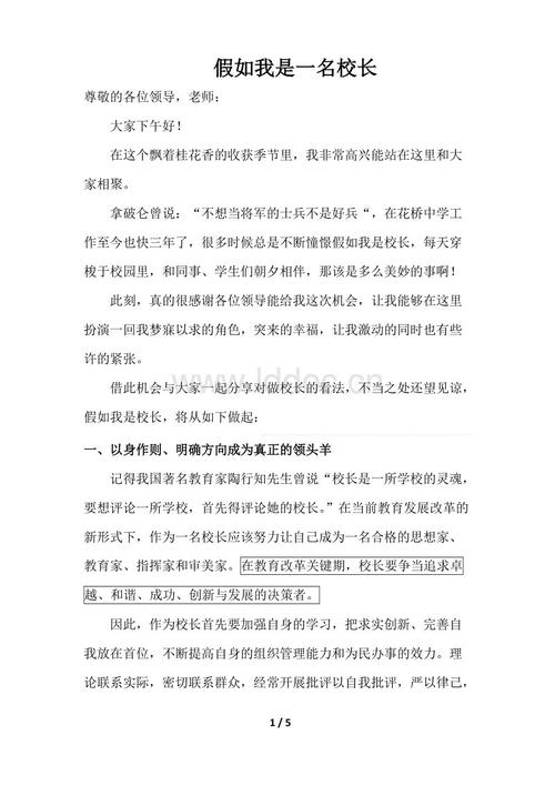 如果我是主要的400个单词