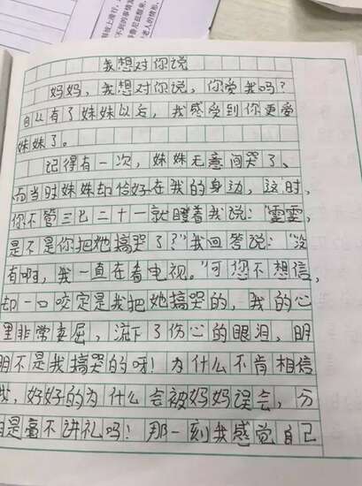 妈你辛苦写了500字
