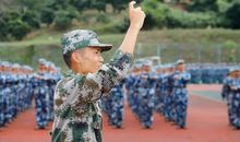军训的最后一天