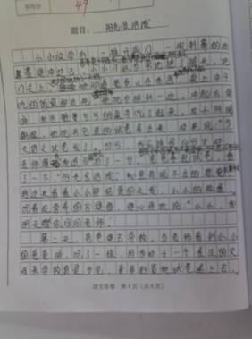 父亲的手作文600字