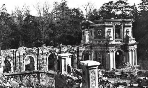 老颐和园被烧毁