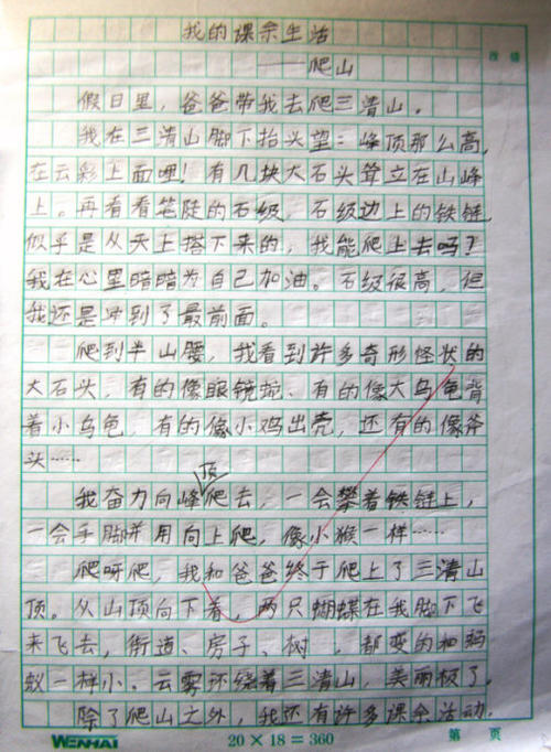 我的校园作文300字