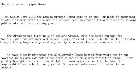 野性的呼唤英语读后感