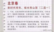 2013年高考满分作文浙江卷：让童心永驻