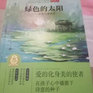 对金波儿童诗的反思