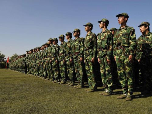 作文军事训练