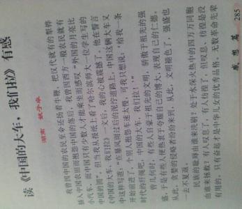 阅读杰作后的500个单词